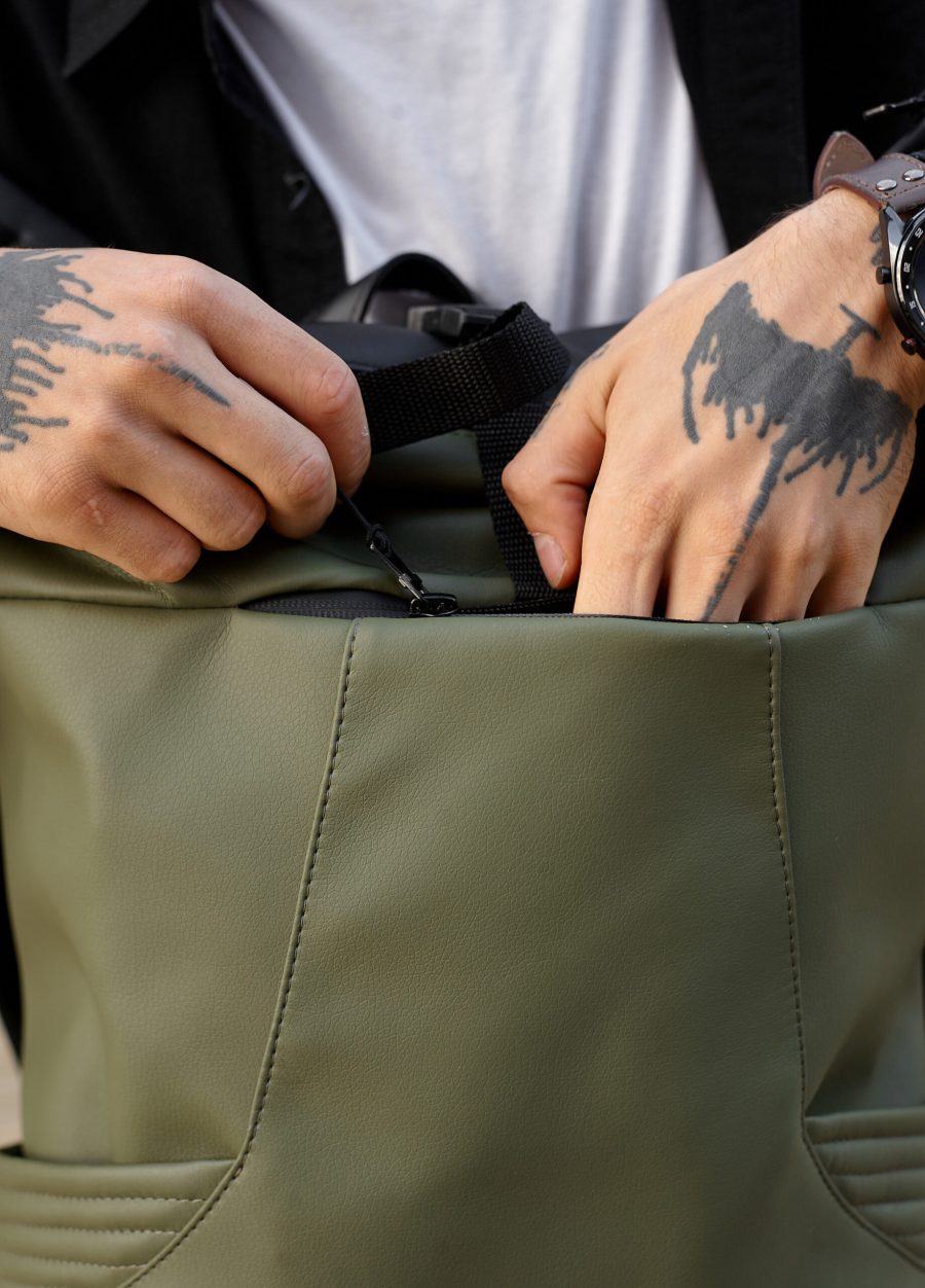 Мужской рюкзак роллтоп Sambag RollTop X хаки