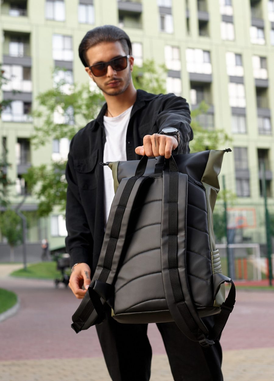 Мужской рюкзак роллтоп Sambag RollTop X хаки