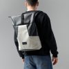Рюкзак роллтоп чоловічий Sambag RollTop X чорний із сірим