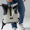 Рюкзак роллтоп чоловічий Sambag RollTop X чорний із сірим