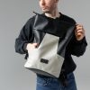 Рюкзак роллтоп чоловічий Sambag RollTop X чорний із сірим