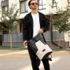 Рюкзак роллтоп чоловічий Sambag RollTop X чорний із сірим