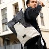 Рюкзак роллтоп чоловічий Sambag RollTop X чорний із сірим