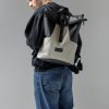 Рюкзак роллтоп чоловічий Sambag RollTop X чорний із сірим