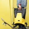 Женский рюкзак роллтоп Sambag RollTop X черный с желтым