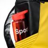 Женский рюкзак роллтоп Sambag RollTop X черный с желтым