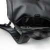 Рюкзак роллтоп жіночий Sambag RollTop MQN чорний зі срібним