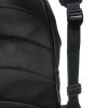 Рюкзак роллтоп жіночий Sambag RollTop MQN чорний зі срібним