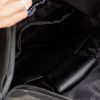 Рюкзак роллтоп жіночий Sambag RollTop X чорно-білий з принтом