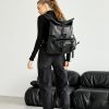 Рюкзак роллтоп жіночий Sambag RollTop Double чорний