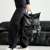 Рюкзак роллтоп жіночий Sambag RollTop Double чорний