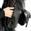 Рюкзак роллтоп жіночий Sambag RollTop Double чорний