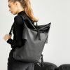 Рюкзак роллтоп жіночий Sambag RollTop Double чорний