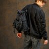 Рюкзак чоловічий роллтоп Sambag RollTop Double чорний принт