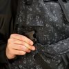 Рюкзак чоловічий роллтоп Sambag RollTop Double чорний принт