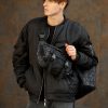 Рюкзак чоловічий роллтоп Sambag RollTop Double чорний принт