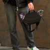 Мужской рюкзак роллтоп Sambag RollTop Double черный с принтом