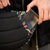 Мужской рюкзак роллтоп Sambag RollTop Double черный с принтом