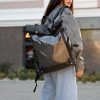 Женский рюкзак Sambag RollTop Hacking черный