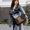 Женский рюкзак Sambag RollTop Hacking черный