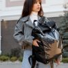 Женский рюкзак Sambag RollTop Hacking черный