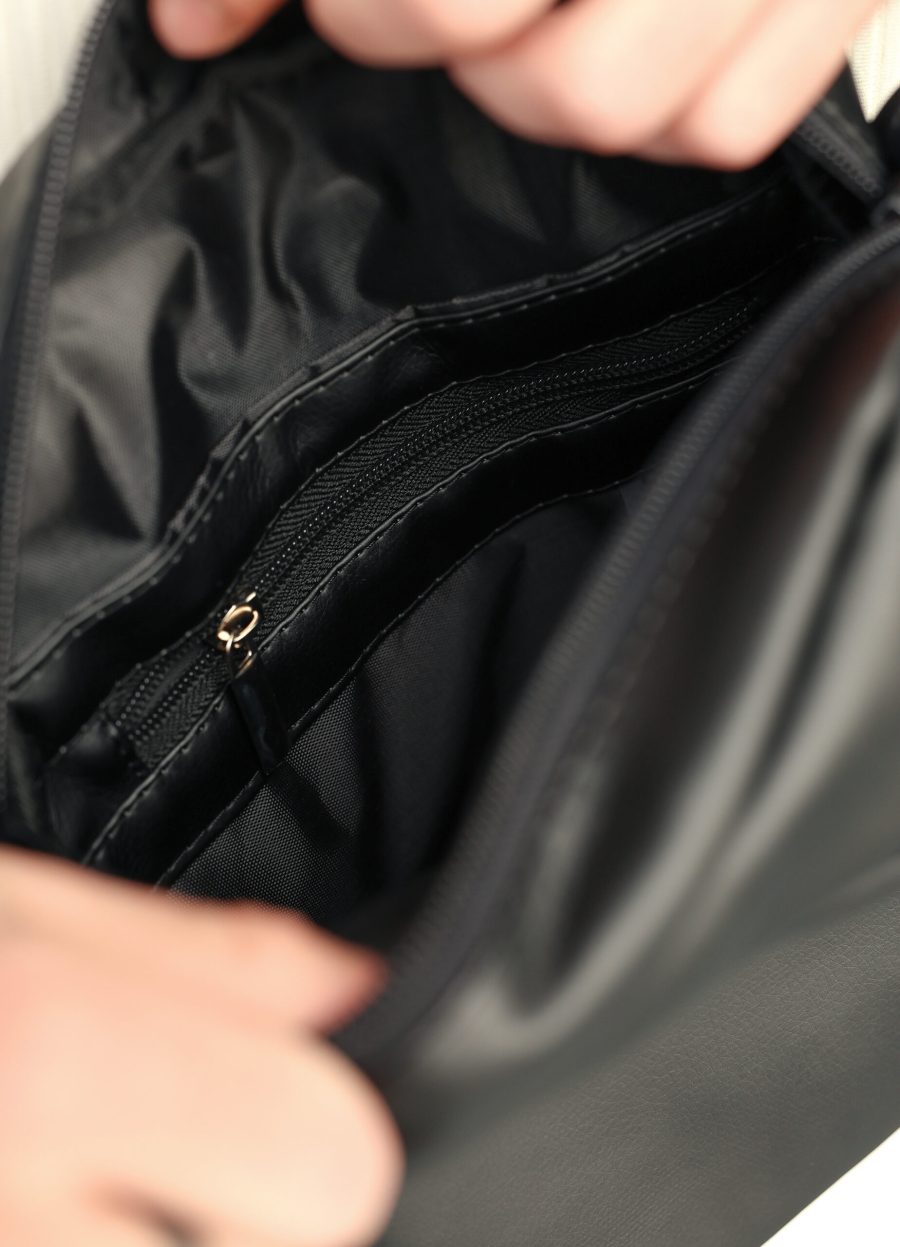 Мужской рюкзак Sambag RollTop Hacking черный