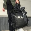 Мужской рюкзак Sambag RollTop Hacking черный