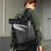Мужской рюкзак Sambag RollTop Hacking черный