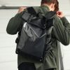 Мужской рюкзак Sambag RollTop Hacking черный