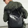 Мужской рюкзак Sambag RollTop Hacking черный