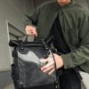 Мужской рюкзак Sambag RollTop Hacking черный
