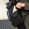 Мужской рюкзак Sambag RollTop Hacking черный