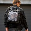 Рюкзак чоловічий Sambag RollTop Hacking принт чорний