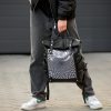 Рюкзак чоловічий Sambag RollTop Hacking принт чорний