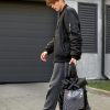 Рюкзак чоловічий Sambag RollTop Hacking принт чорний