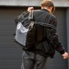Рюкзак чоловічий Sambag RollTop Hacking принт чорний