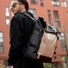 Рюкзак чоловічий Sambag RollTop Hacking чорний із сірим