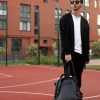 Рюкзак чоловічий Sambag RollTop Hacking чорний із сірим