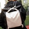Рюкзак чоловічий Sambag RollTop Hacking чорний із сірим