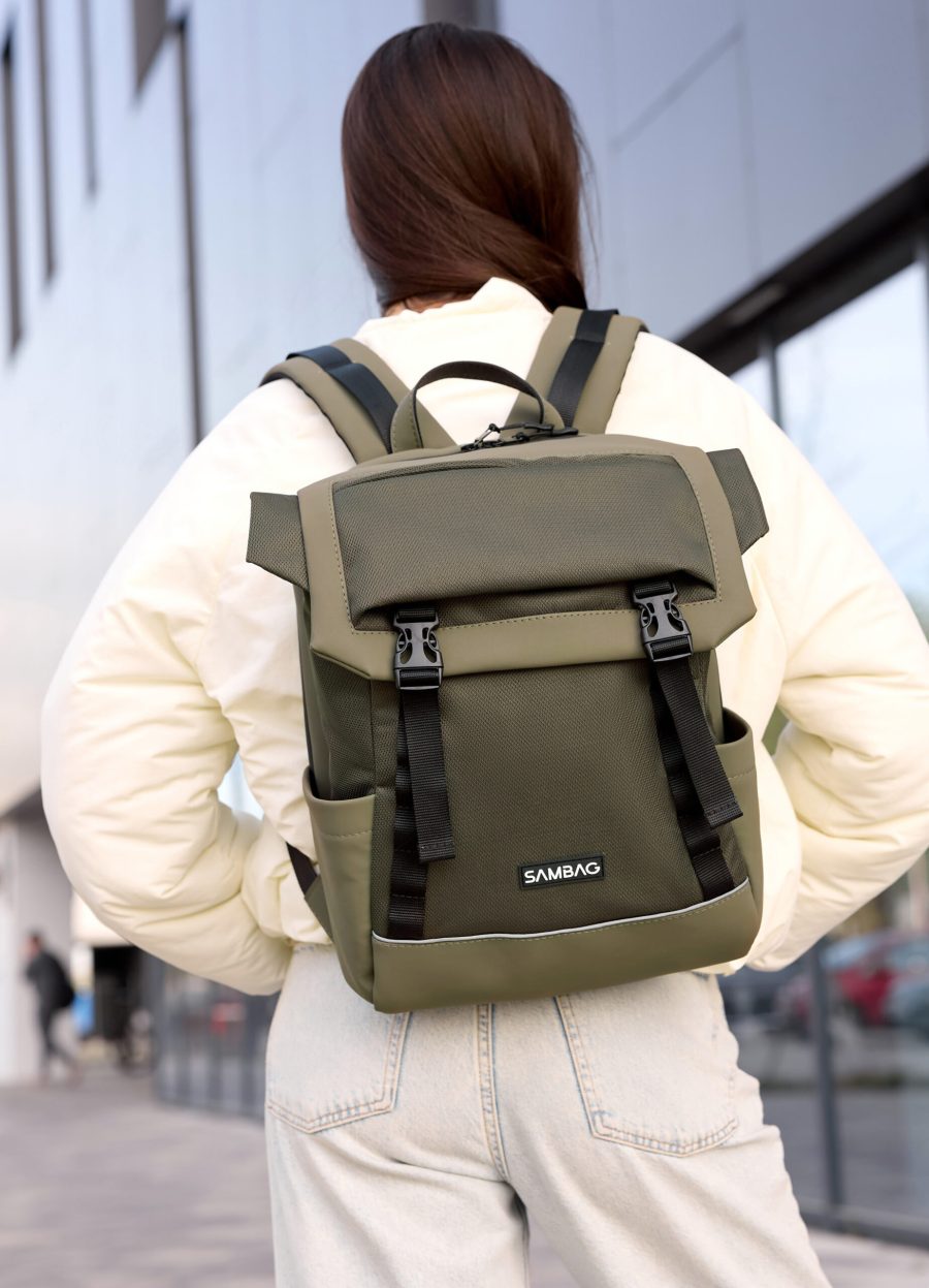 Женский рюкзак Sambag Aura хаки