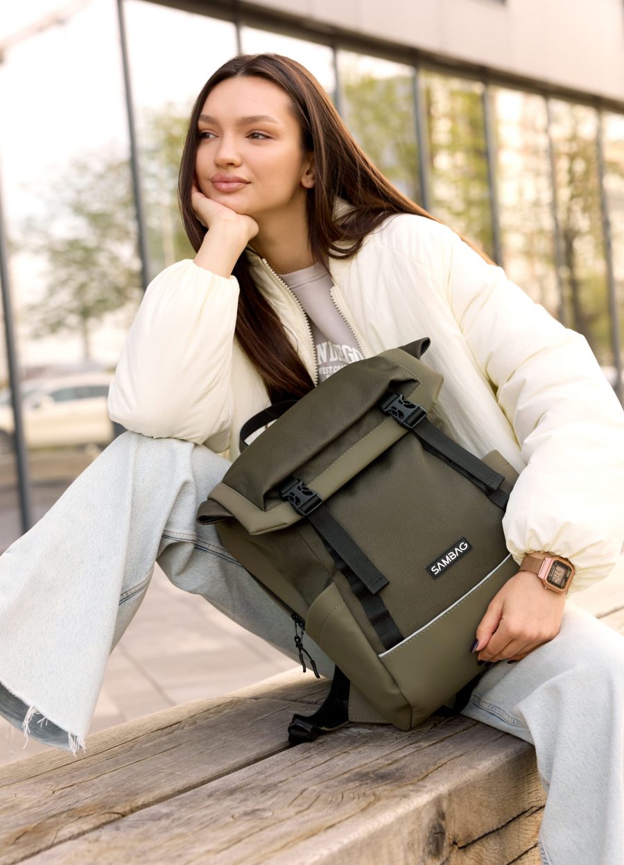 Женский рюкзак Sambag Aura хаки