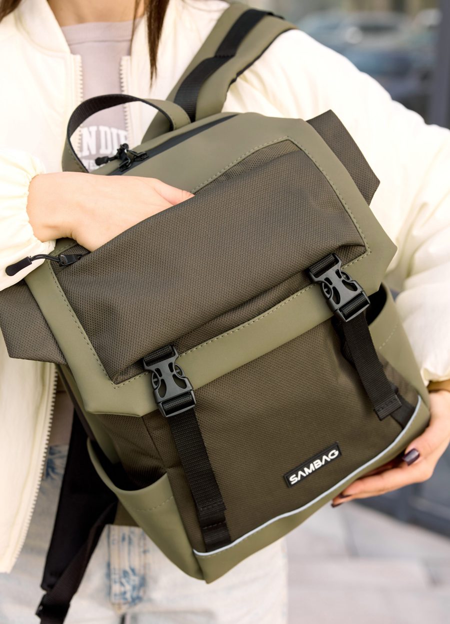 Женский рюкзак Sambag Aura хаки