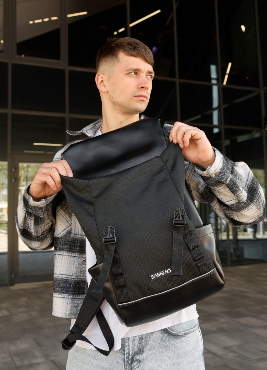 Мужской рюкзак Sambag Aura черный