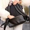 Рюкзак жіночий Sambag Aura принт чорний