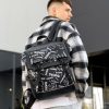 Мужской рюкзак Sambag Aura принт черный