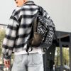 Мужской рюкзак Sambag Aura принт черный