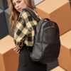 Женский рюкзак Sambag Zard LZN тканевый черный