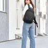 Женский рюкзак Sambag Zard LZN тканевый черный
