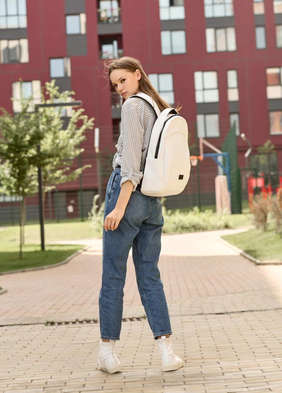 Рюкзак жіночий Sambag Zard LZN білий