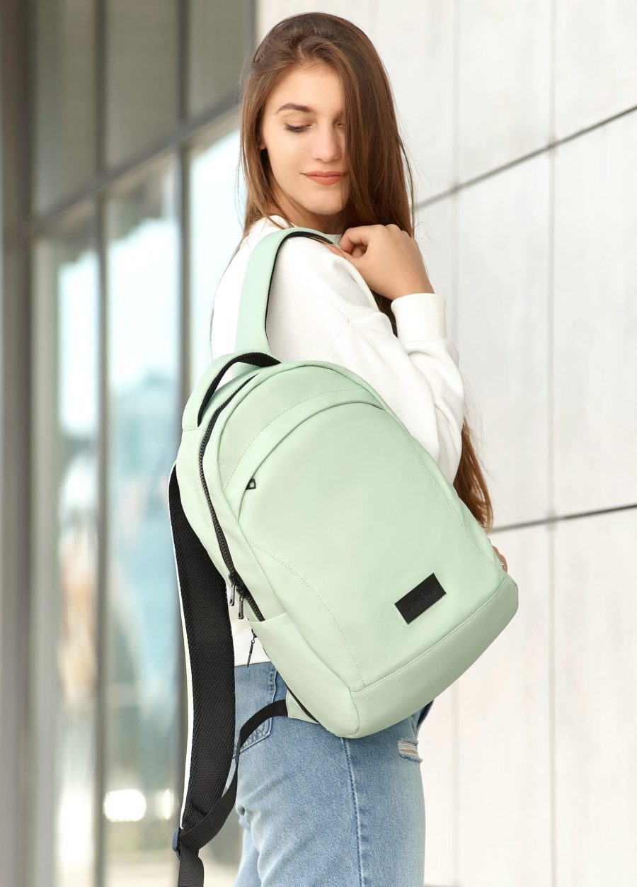 Рюкзак жіночий Sambag Zard LZN м’ятний